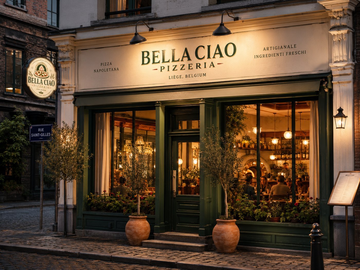 Façade rue Saint-Gilles